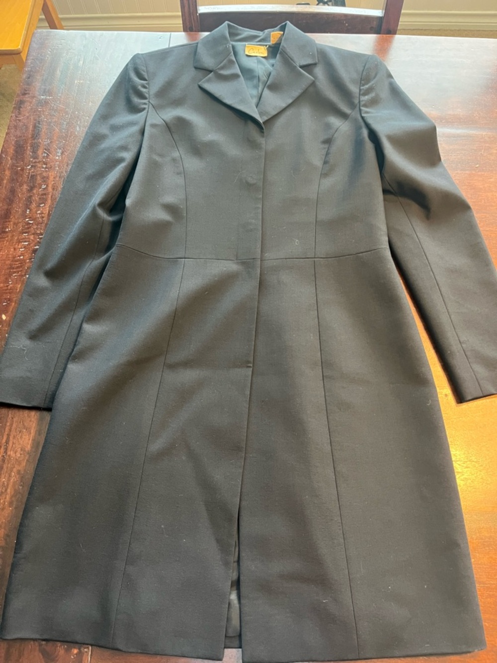 Caslon Black Jacket with Gold Labels